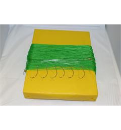 Sniksnøre 200m, 6 krok 4/0, 2mm polyet.